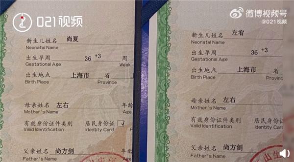 上海这对双胞胎火上热搜，全家人的名字绝了