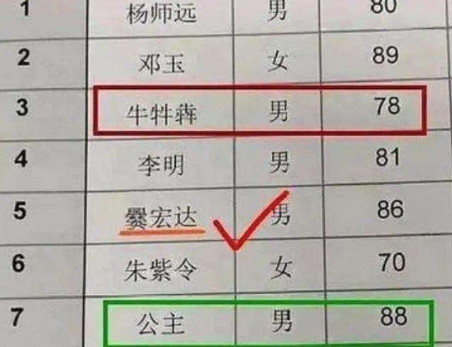 小学生超简单姓名火了，连名带姓一共两笔，多数人却难以叫出口