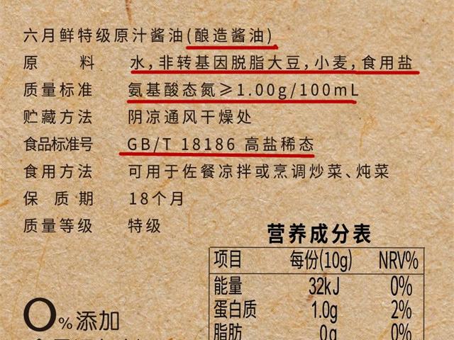 5款“口碑爆棚”的酱油，买酿造酱油可以优先考虑，用料好鲜味足