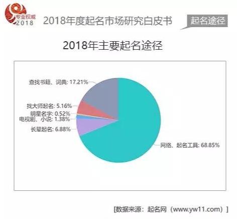 2018年度国内起名市场数据白皮书-起名网