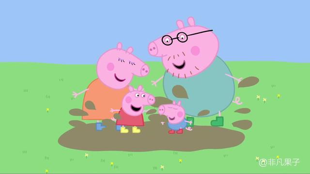 推荐一部家庭教育动画片《小猪佩奇》（英文名叫《Peppa Pig》）