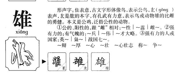 10个带「雄」字让耳朵怀孕的小孩名，唯美有韵味