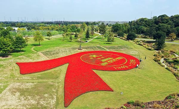 可爱的中国，奋进的上海｜上海“盛装”迎接新中国成立70年