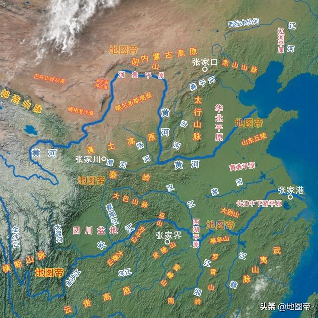 张家界、张家港、张家口、张家川，为何都以“张”开头？