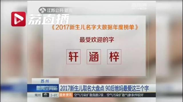 2017新生儿爆款名字出炉！看玛丽苏小说的一代当爸妈了……