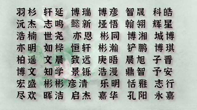 2020年起名大全：126个唐诗男孩名精选，个个阳光大气