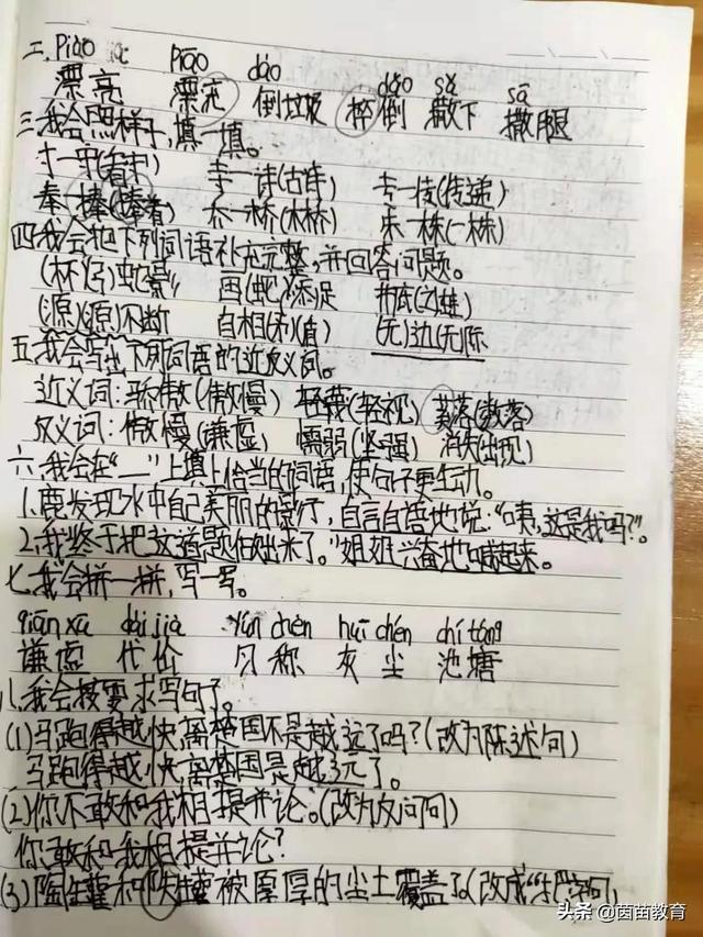 孩子不会做同音字组词，家长可以看看这篇文章，附练习