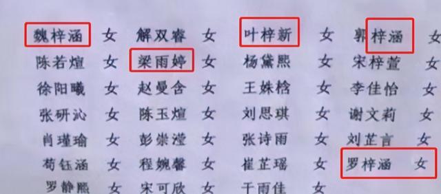 “梓涵”已成过去式，如今“土掉渣”的名字又袭来，老师也无奈