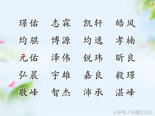 名字这样起摆脱俗气，推荐84个高雅好听的宝宝名字，供家长参考！