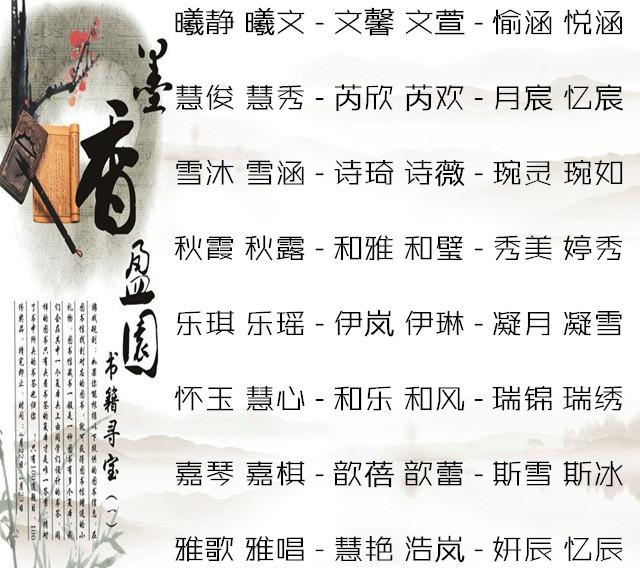 双胞胎女宝宝起名大全，这些绝美温柔细腻名字，出自“诗经”太美