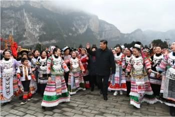 每年春节前夕，习近平总书记都有一项重要活动