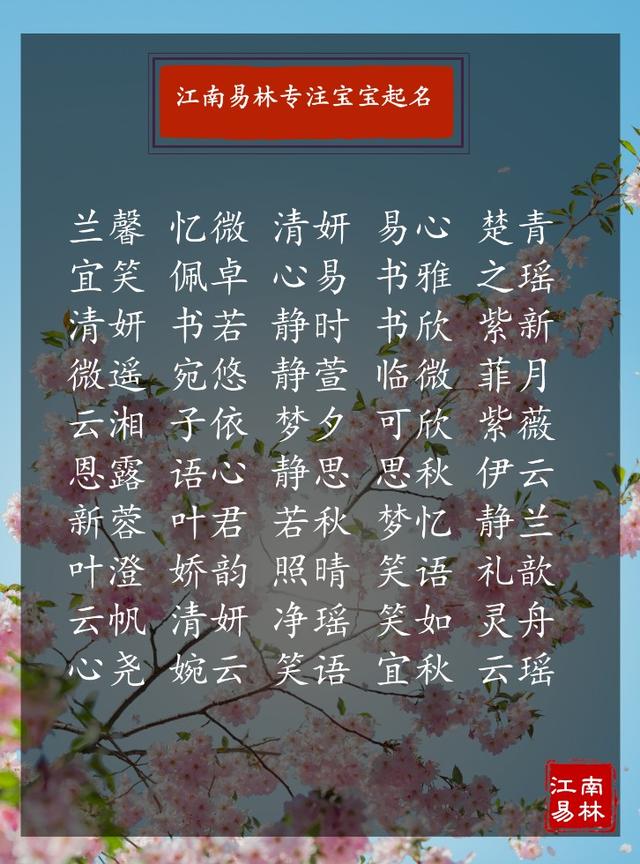 名字测试：如果穿越回唐朝你该叫什么名字？内附唐韵宝宝起名