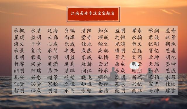 男孩名字库：400个响亮大气的名字，许他一个越挫越勇的人生