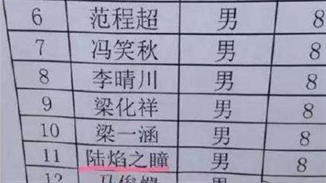 爸爸姓“史”，给双胞胎取的名字，上户口时工作人员笑得受不了