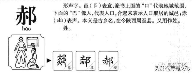 郝-汉字的艺术与中华姓氏文化荀卿庠整理