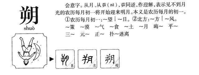 10个带「朔」字一表人才的小孩名，听起来个个都是小可爱