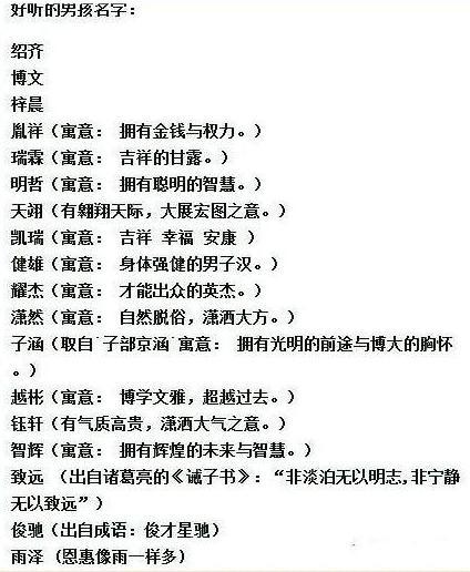 还在子涵、皓轩、浩轩的叫吗？别让“土名字”伴随孩子的一生！