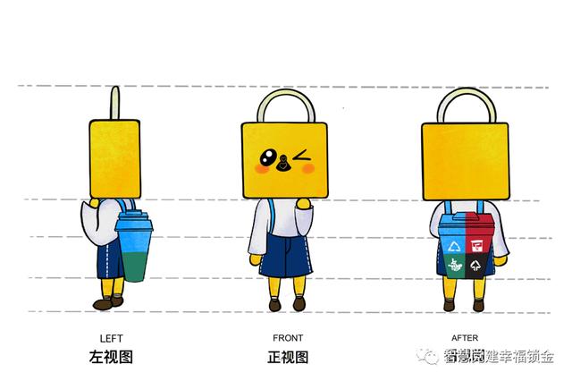 锁金垃圾分类“萌宠”来啦，大家一起来起名！