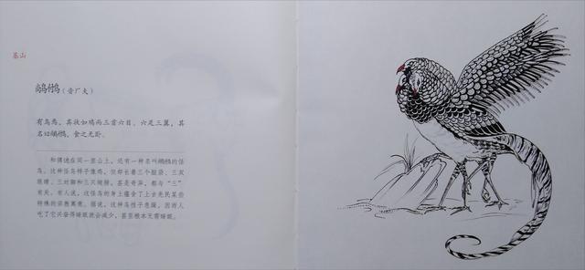 3.《山海经》基山有鸟焉，其状如鸡。我为其取名“三口莫辩”