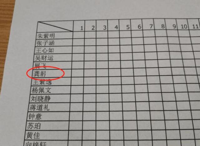 孩子姓“龚”，老师看见全名后不敢点名，同学却追着喊名字