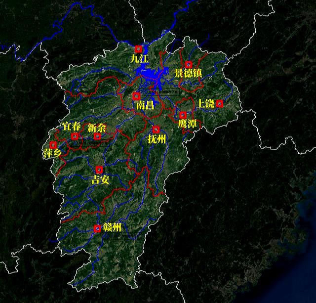 从江右到赣鄱大地，东南丘陵如何改变了江西