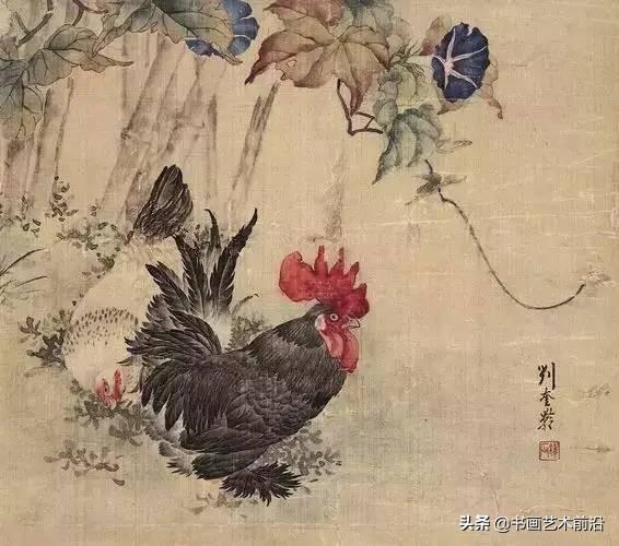 国画画鸡名家作品欣赏