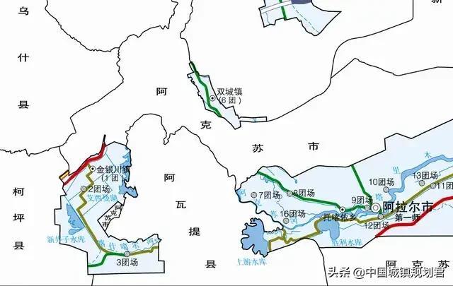 新疆兵团已建立的56个团镇合一建制镇地名解读：河畔镇米兰镇最美