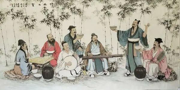 时称魏晋名士的＂竹林七贤＂到底有多奇葩怪异？