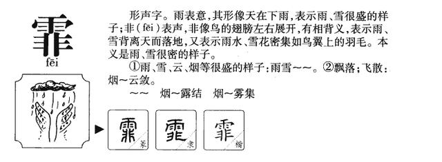 10个独一无二的带霏字女孩名字，简直惊艳了千年