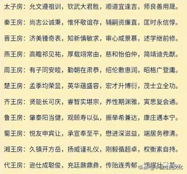 你的名字是按辈分取的吗？