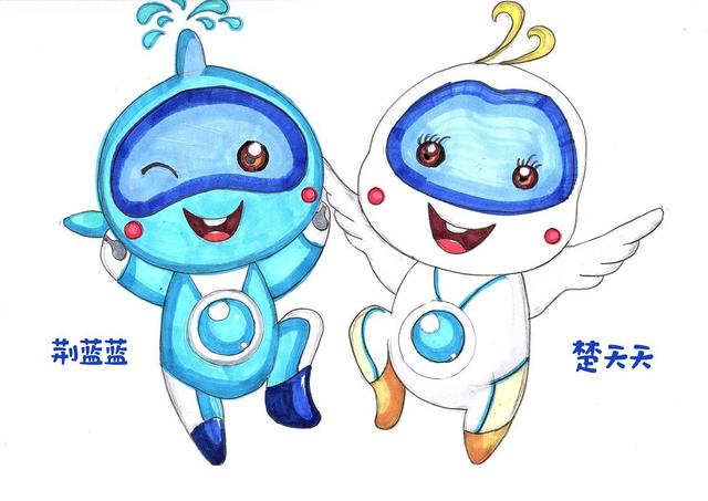 湖北生态环境保护吉祥物征集｜以江豚和白鹭“代言”，武汉幼师创作“荆蓝蓝”“楚天天”