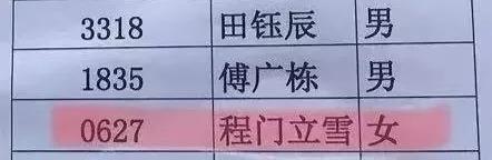 紫萱、紫轩、梓轩、子轩，这届新生的名字真是整死老师了！