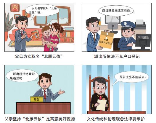 漫画民法典（四） | 给孩子起名，可以自创姓氏吗？