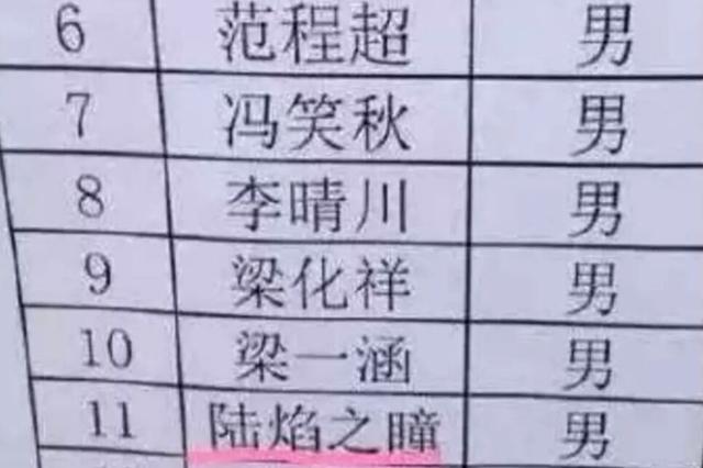 学生姓“秦”因名字简单火了，单名笔画仅有一笔，却难倒很多人