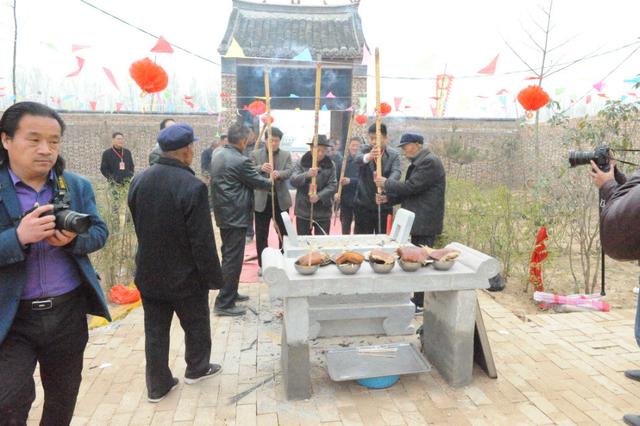 濮阳马氏马李集祖茔祭祖