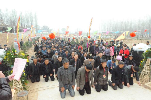 濮阳马氏马李集祖茔祭祖