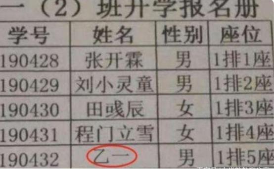 小学生“极简”名字火了，两笔就能写完全名，语文老师却不会念