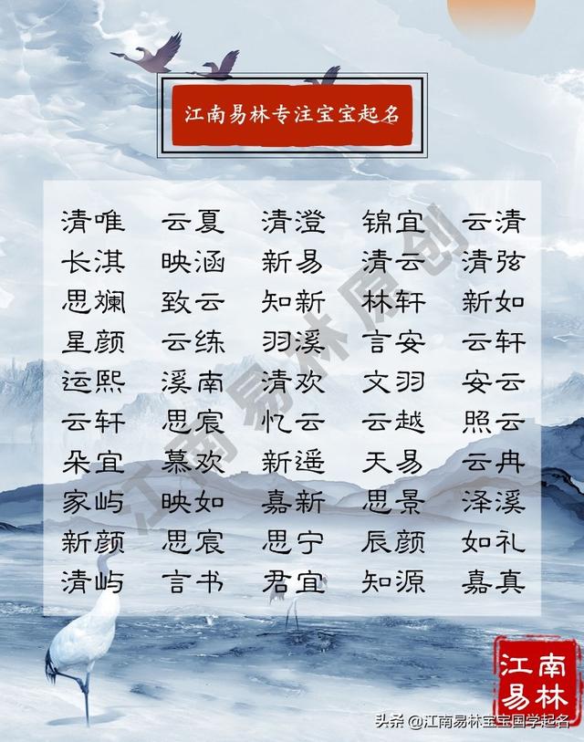 这些青春浪漫的名字，奏响岁月之歌，愿流年不负、时光不朽