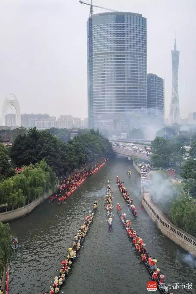 广州龙舟刷屏！网友：看身家千万的房东在划龙船