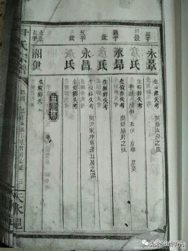 「尹氏源流」永州市（古零陵郡）主要尹氏支系源流及字辈考略