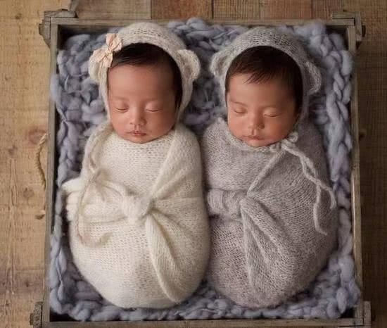 谢娜双胞胎女儿诞生，娱乐圈可爱的双胞胎宝宝都让粉丝超想抱走！