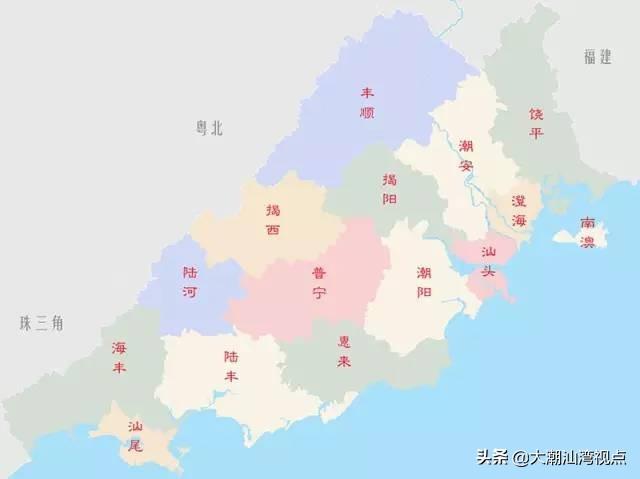 潮汕各地村居地名由来原来如此丰富多彩