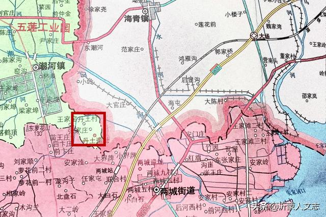 五莲县距离大海最近的地方是哪里？潮河镇的张家庄和丹土村