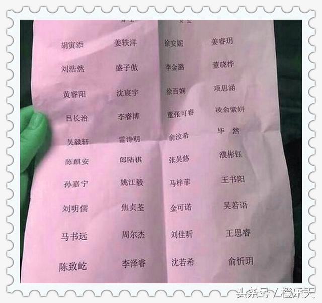 宝宝取名，10后孩子的名字越来越独特，为这样的父母点个赞