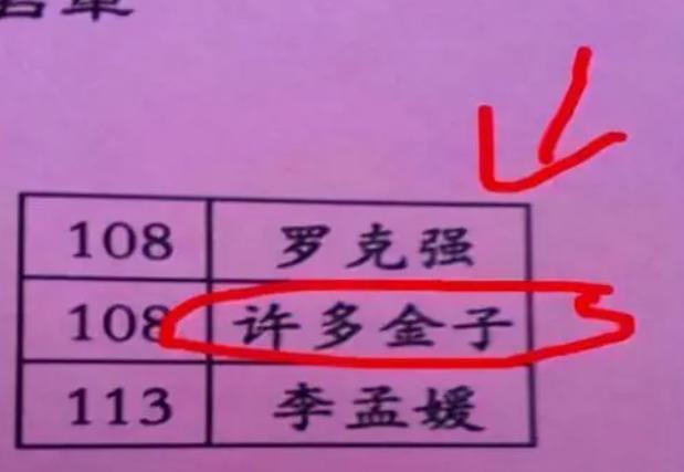 小学生因名字共“3笔”成网红，连名带姓没有一笔是弯的