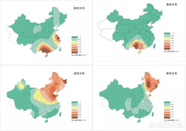 姓氏在地域分布上有什么特征吗？