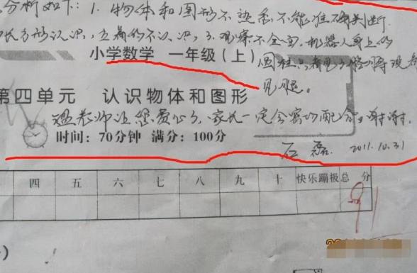 从签字上能看出孩子成绩好坏？老师看到忍不住感叹：这说法有道理