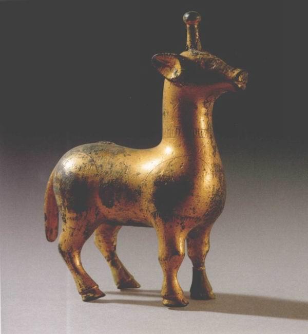 汉代神兽︱像羊像马又像鹿——汉代麒麟长什么样？