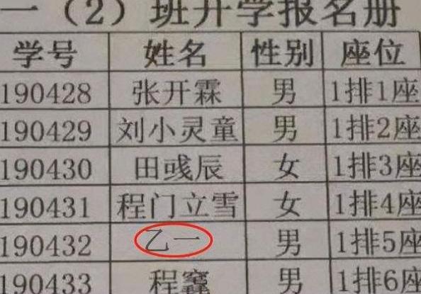 小学生因“名字”火了，连名带姓只有3笔，不少人看后夸家长有才