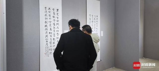 舒炯个展开幕，108件书法力作宛如璀璨星河